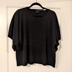 Natori Loose/Oversize Black T-Shirt - EUC Sz Small